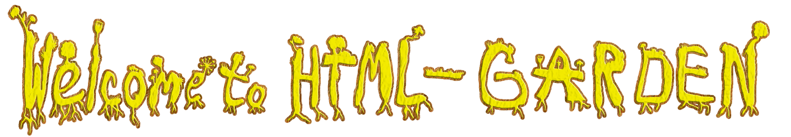 Welcome to HTML-GARDEN